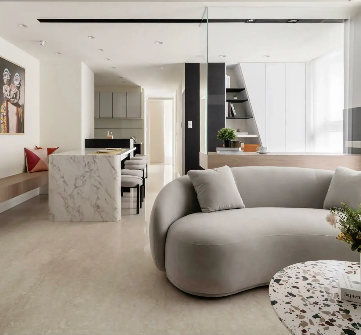 實品屋介紹：狹長型格局的設計魅力