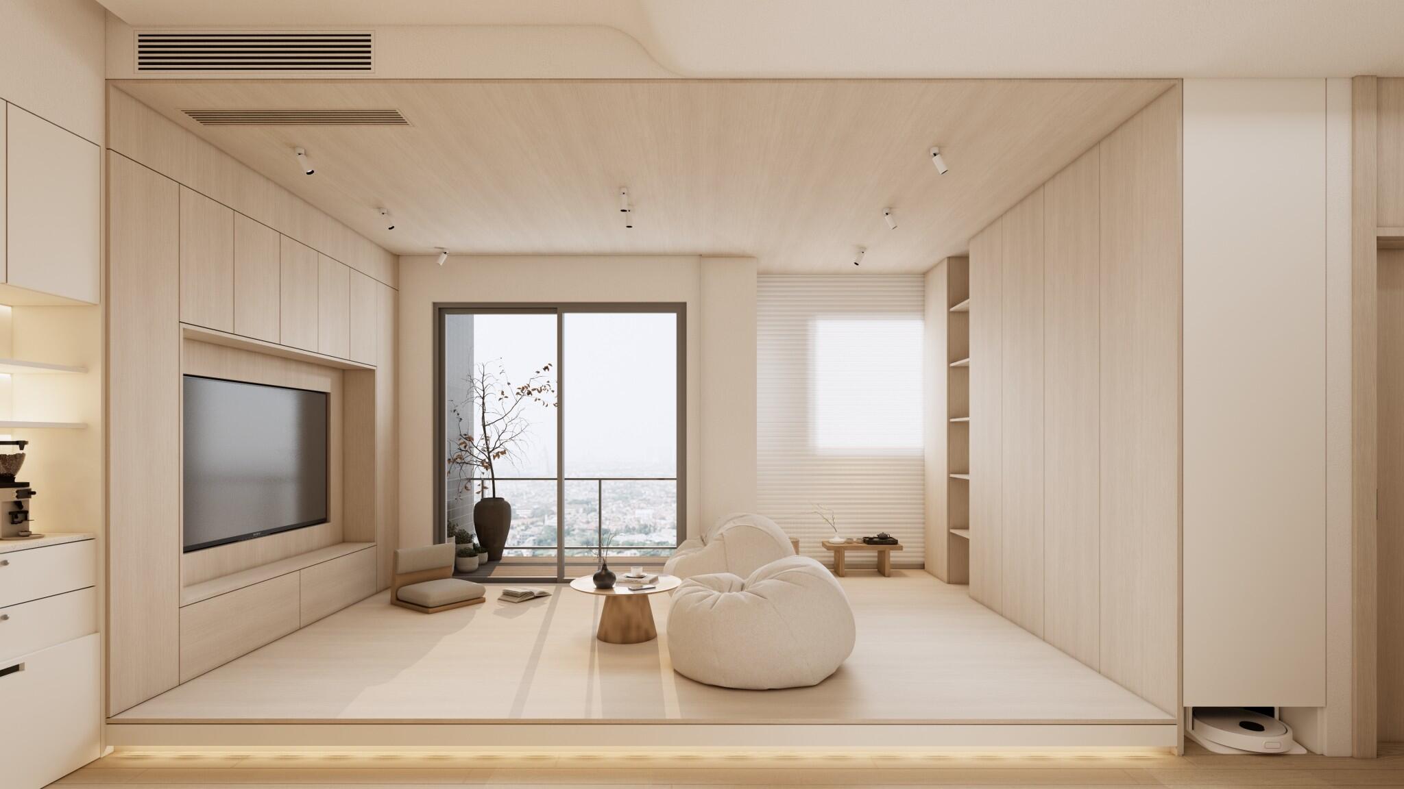 光棲木間 16坪,3房2廳,日式極簡風,新成屋