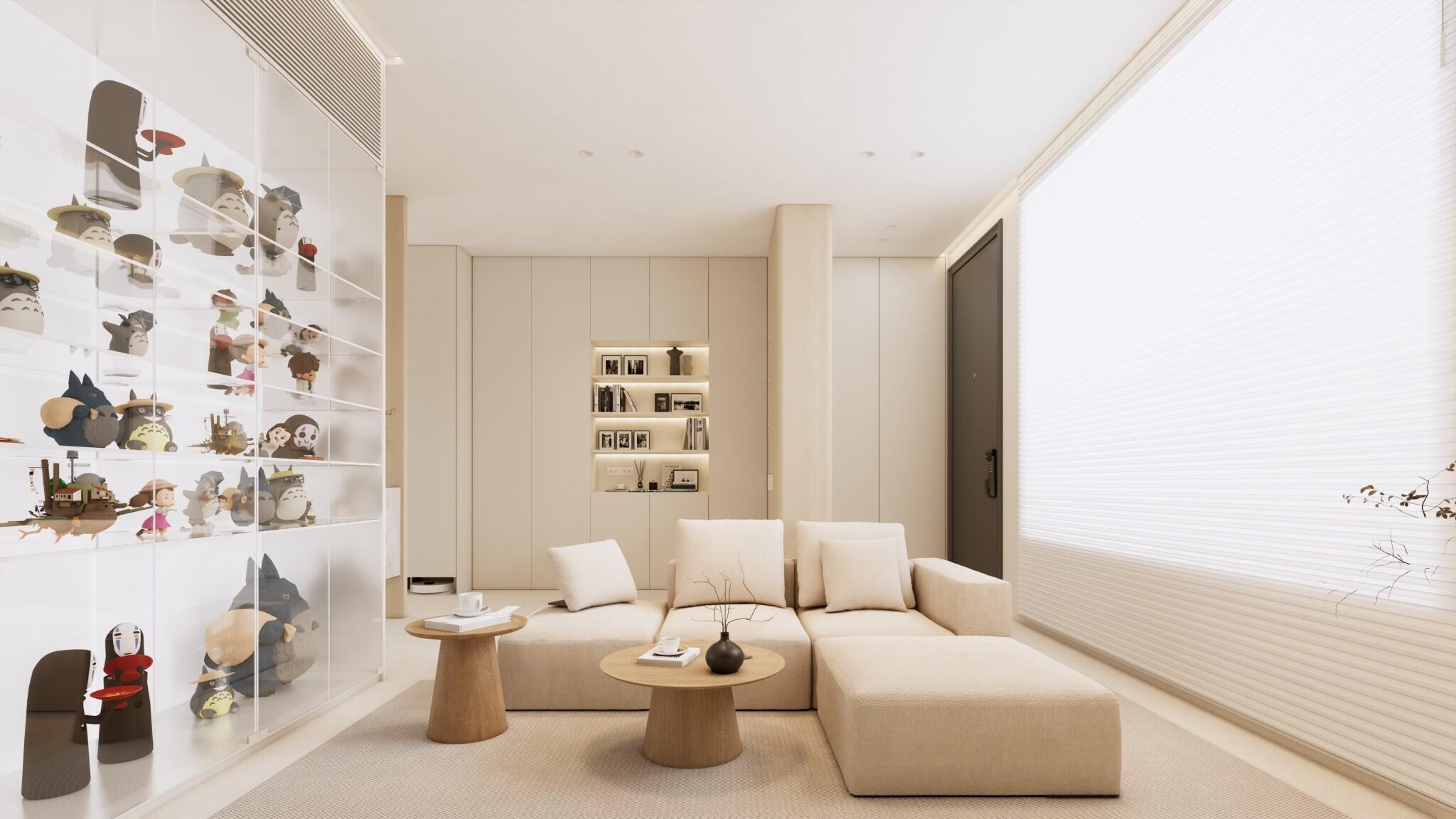 靜序成形 20坪,3房2廳,日式極簡風,新成屋