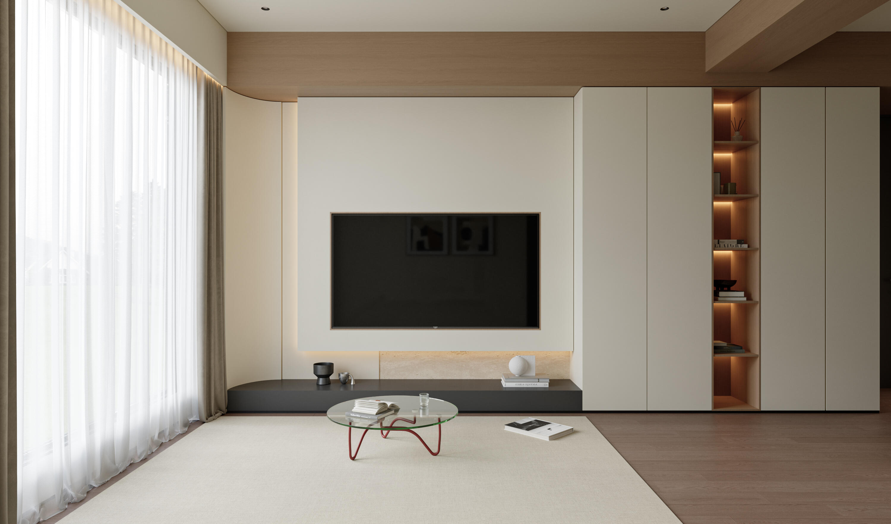 小坪數救星！打造高效能小客廳系統櫃的設計全指南